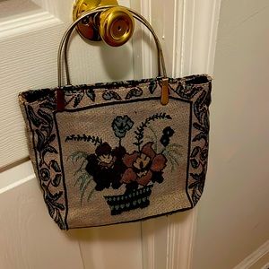 Vintage embroidery purse